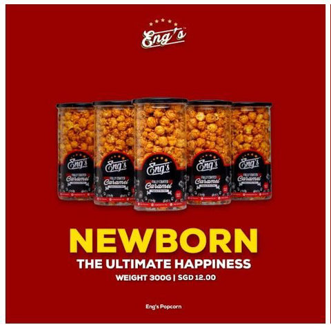 Newborn Sized Eng’s Caramel Popcorn